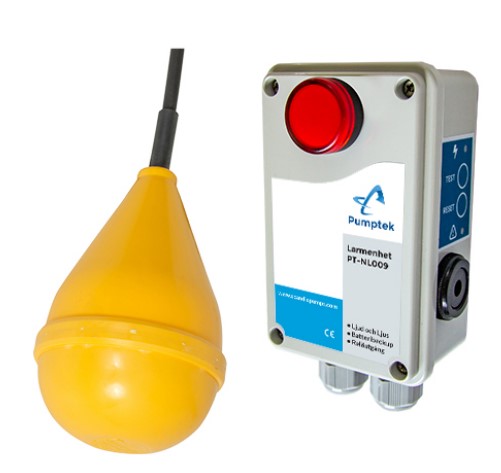 PT-NL009V Pumptek Högnivålarm 230V med vippa