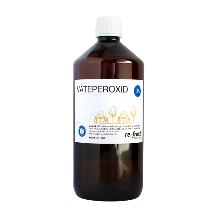 Väteperoxid 3% 1000 ml