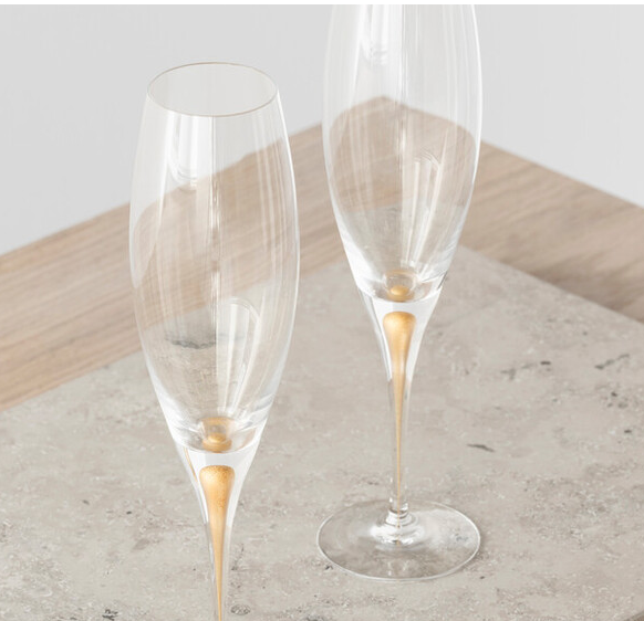 Intermezzo Guld Champagneglas Flute 2-pack - 5