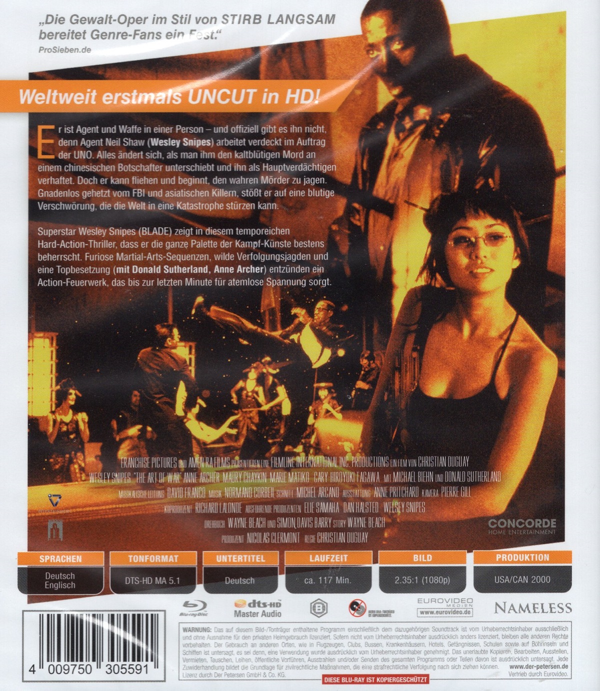 Art of War (ej svensk text) (Blu-ray) - 2