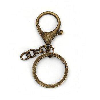 Key clasp ring  Key , Bronze