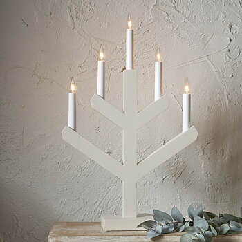Ljusstake Vinga Beige Liten
