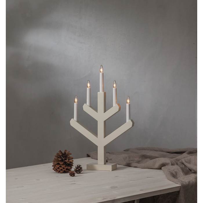 Ljusstake Vinga Beige Liten - 4