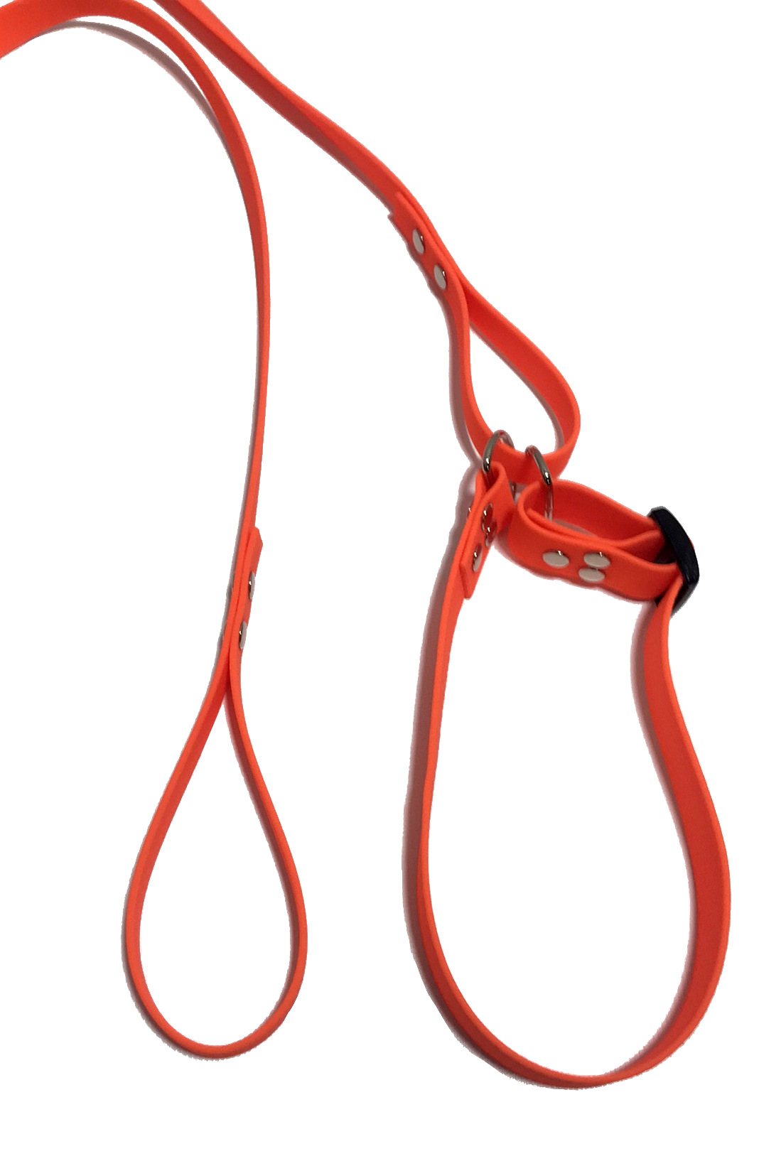 Allt-i-ett koppel Hexa Neonorange