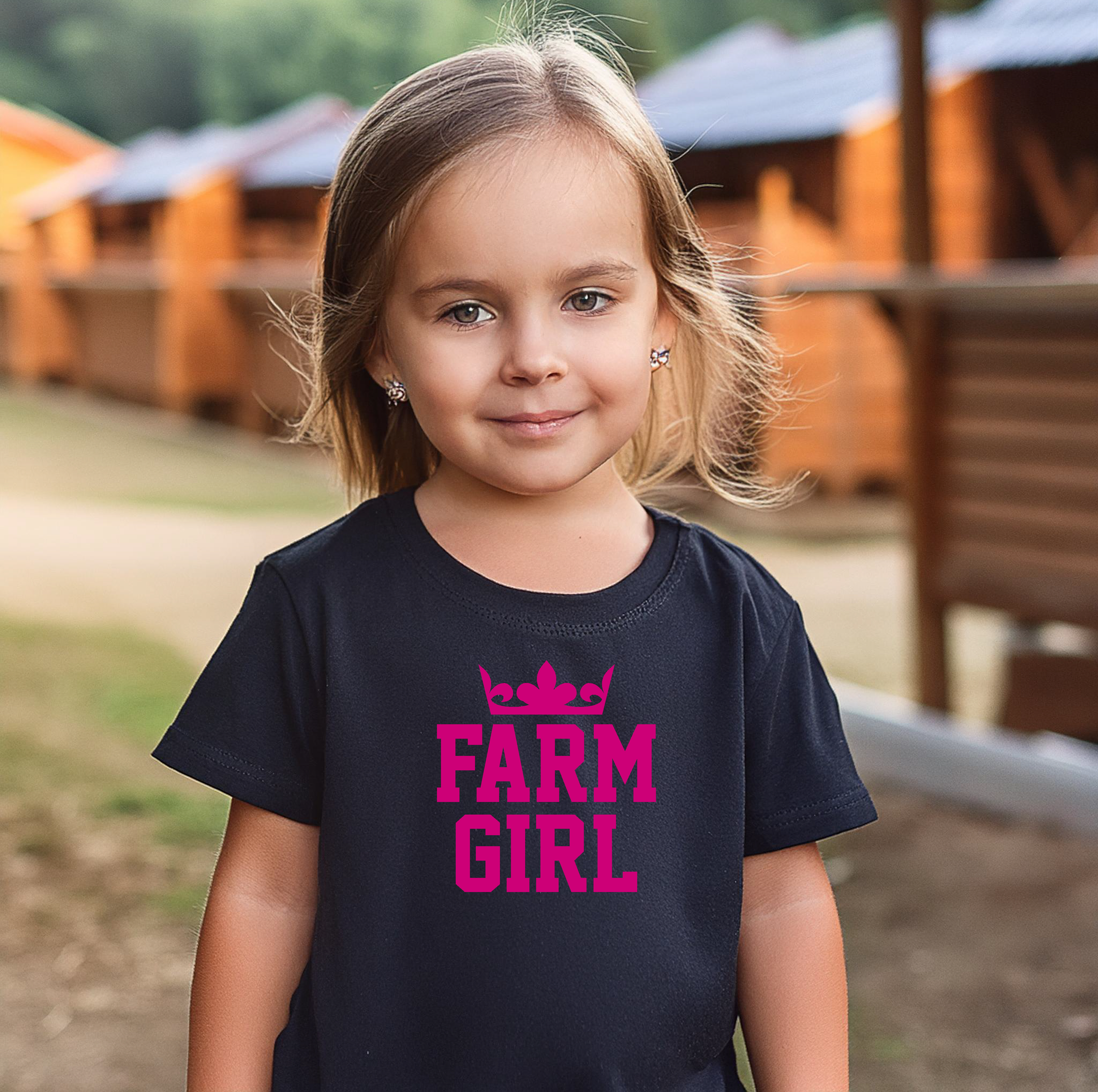 T-Shirt Barn "FARM GIRL" - 3