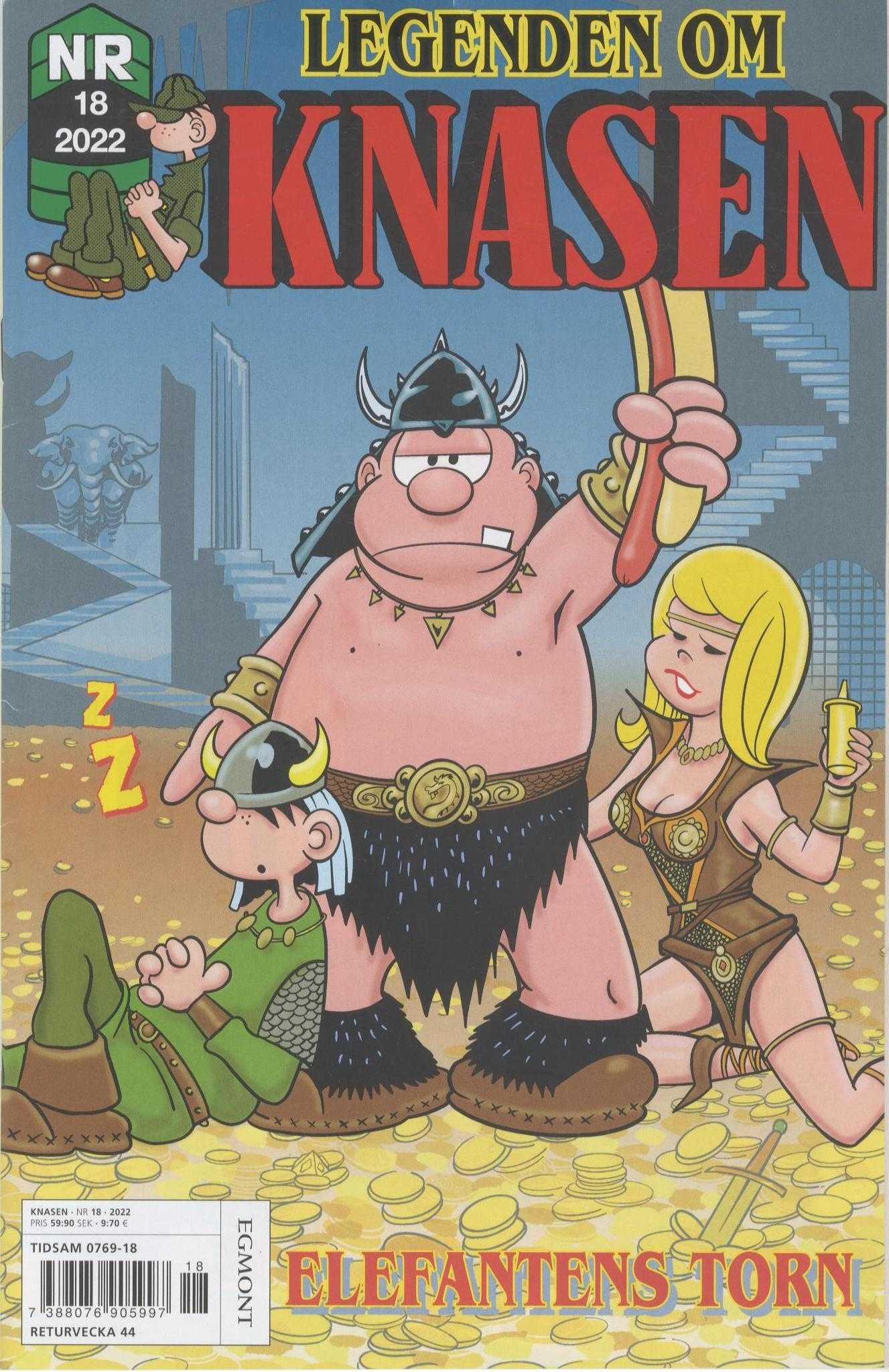 Knasen nr 18 2022, Legenden om elefantens torn