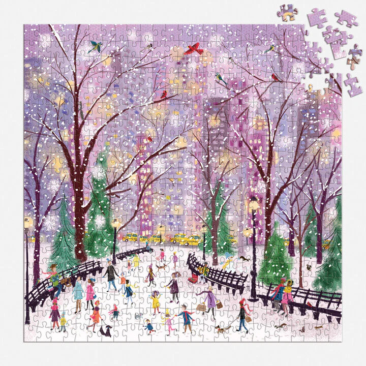 Snowy Night 500 Piece Puzzle - 3