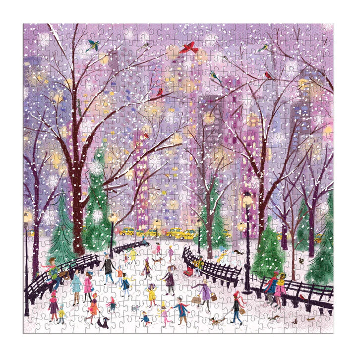 Snowy Night 500 Piece Puzzle - 4