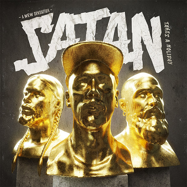SATAN TAKES A HOLIDAY - A NEW SENSATION (GOLD VINYL LP)