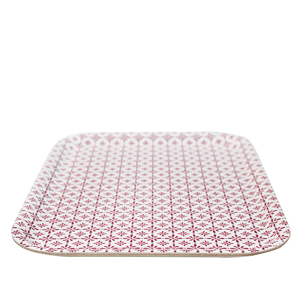 Tray Destiny 27*20 cm Red - 2