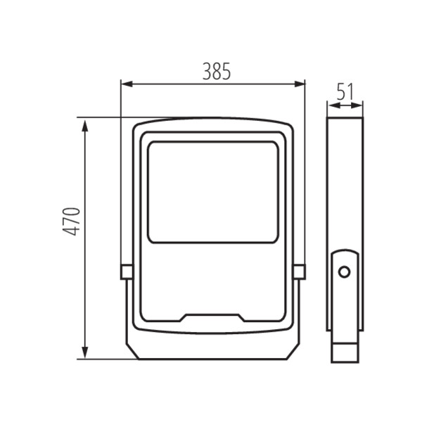 KANLUX strålkastare AGOR 240W - 2
