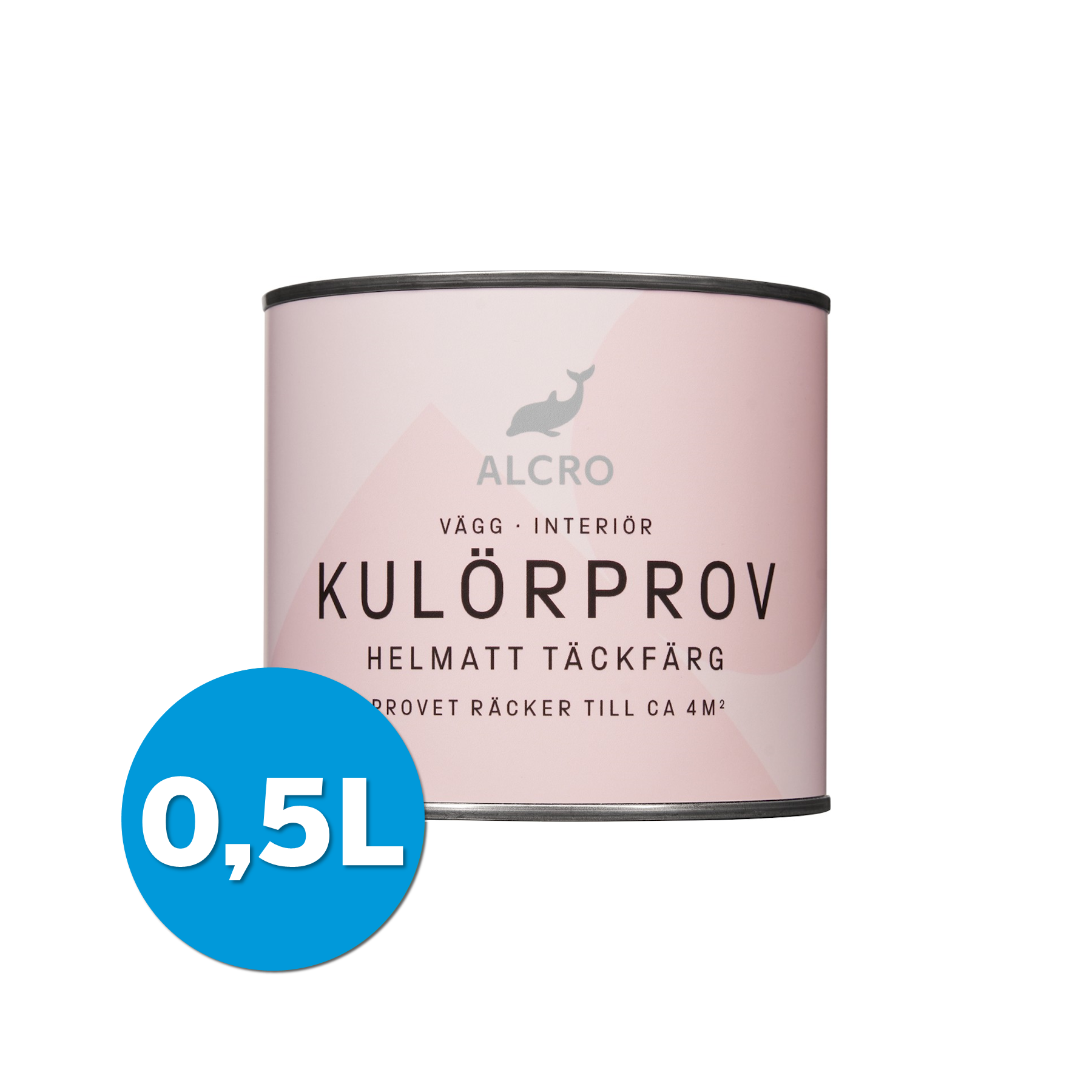 Alcro Kulörprov Helmatt 0,45L