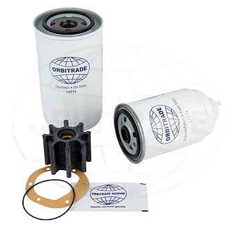 SERVICE KIT VOLVO PENTA D42, D43, D44, D300, INCL. 09-1028BT-1 IMPELLER