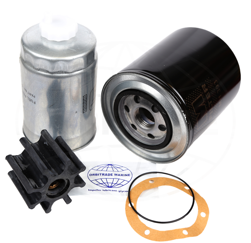 SERVICE KIT VOLVO PENTA D40, D41, INCL. 09-1028BT-1 IMPELLER