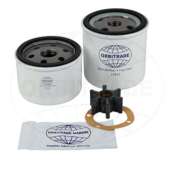 SERVICE KIT VOLVO PENTA 2001, 2002, 2003, INCL. 09-808B-1 IMPELLER