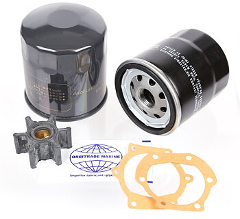 SERVICE KIT VOLVO PENTA D1-30, D2-40, 2030, 2040, INCL. 09-1026B-1 IMPELLER