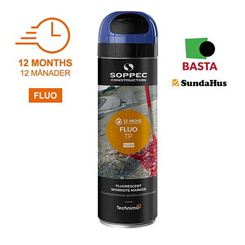 Märkfärg BLÅ 9-12mån. Flue TP 500ml Nettoprisad artikel