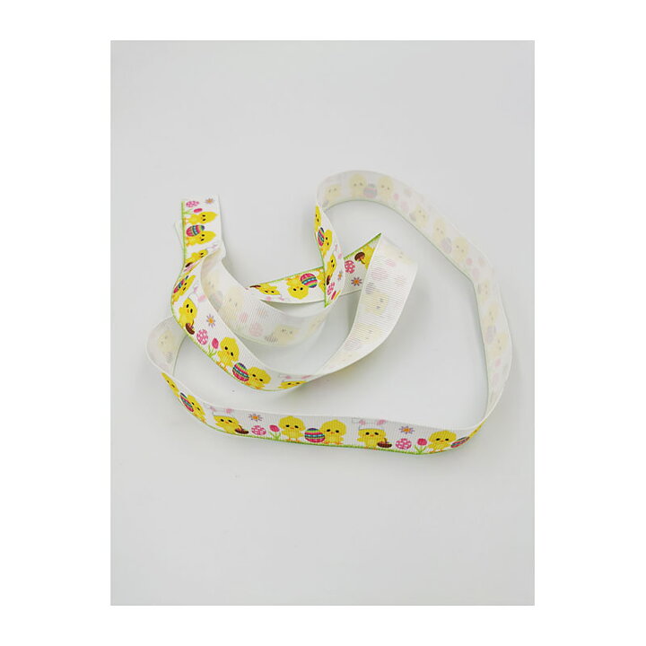 Ribbon Easter Chicken & Egg