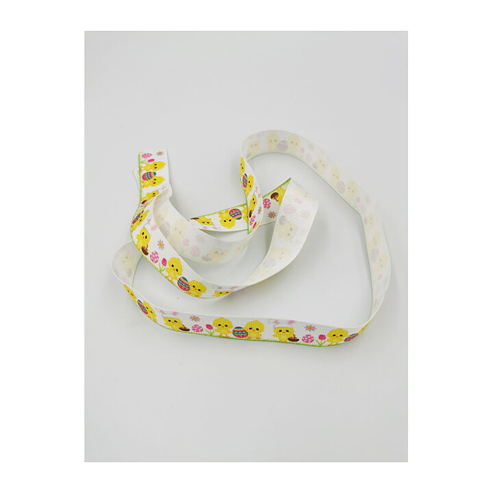 Ribbon Easter Chicken & Egg