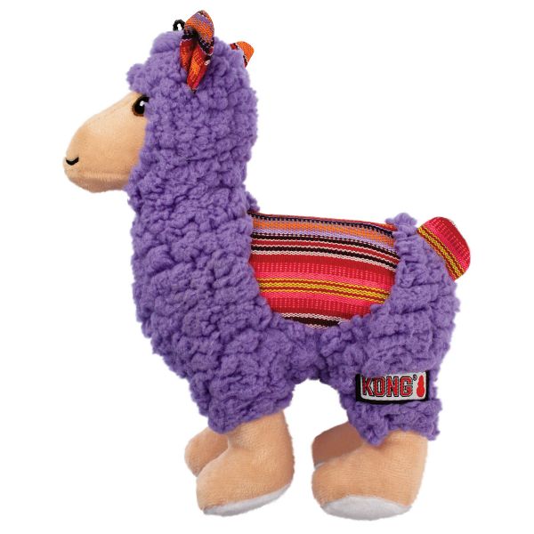 Kong Hundleksak Sherps Llama Lila 21cm