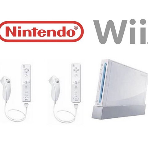Wii konsol inkl två set kontroller