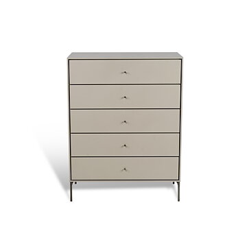 Byrå VOLT beige 6 lådor Mavis