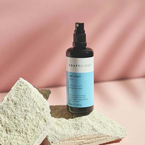ADAPTOLOGY RED AVERT TONER 100ml | Skånsom toner til sensitiv hud - 3