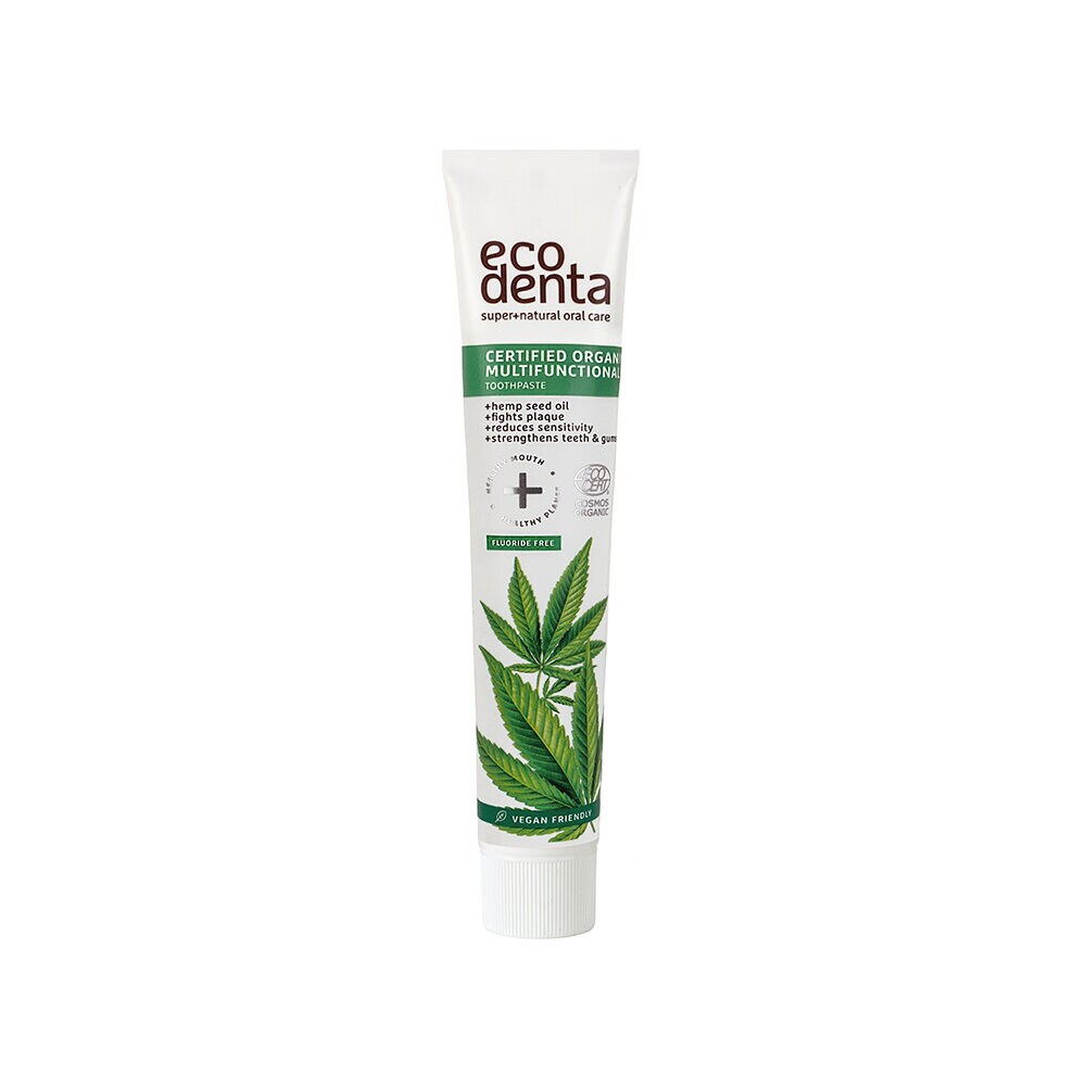 Tandkräm Hampaolja Multifunktionell Fluorfri Ecodenta 75ml
