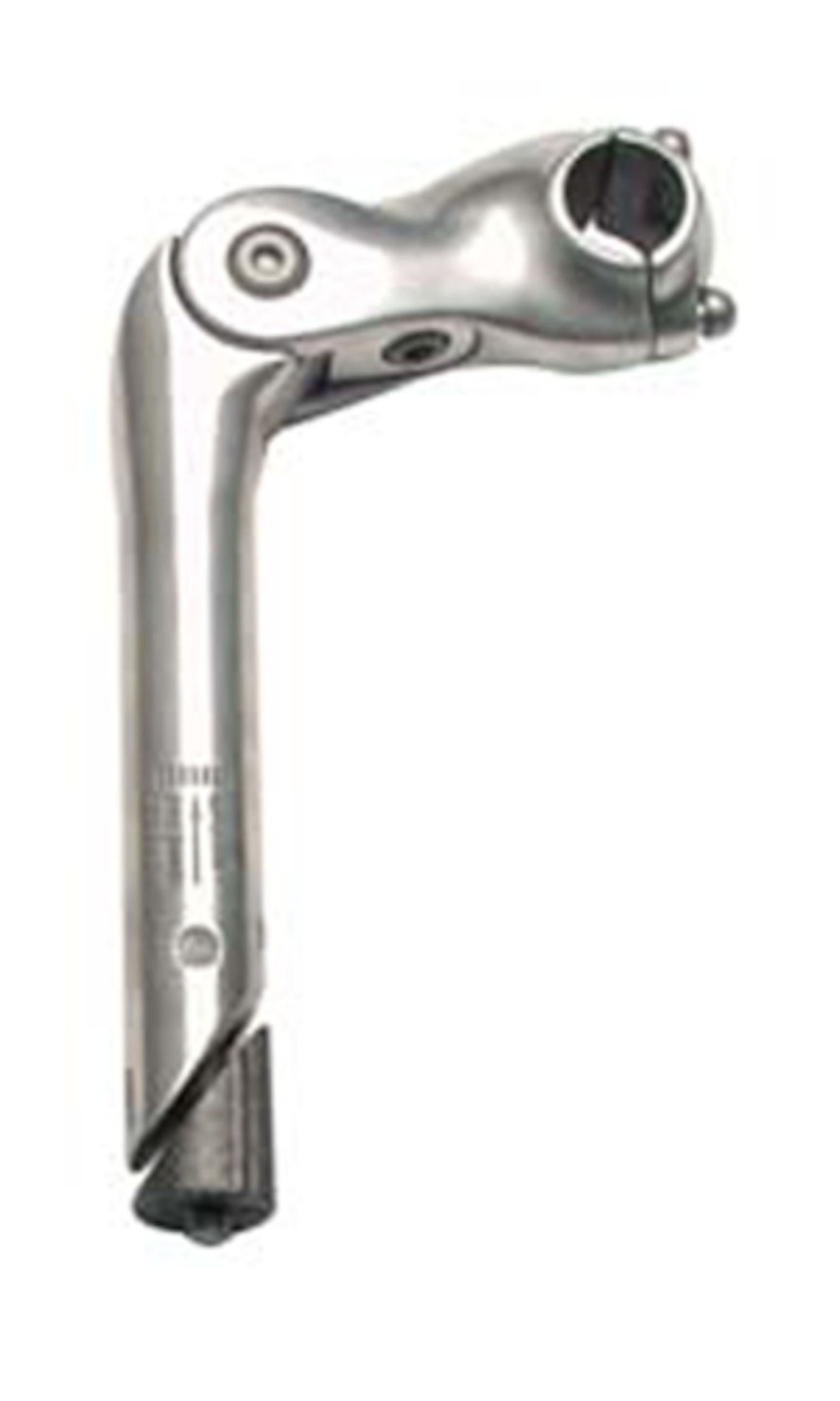 Styrstam 1 1/8" alu ställbar Silver