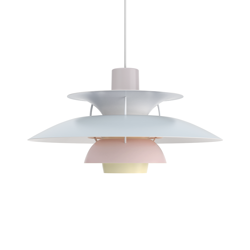 PH 5 Pendant pastels (several colors) - Louis Poulsen - 5