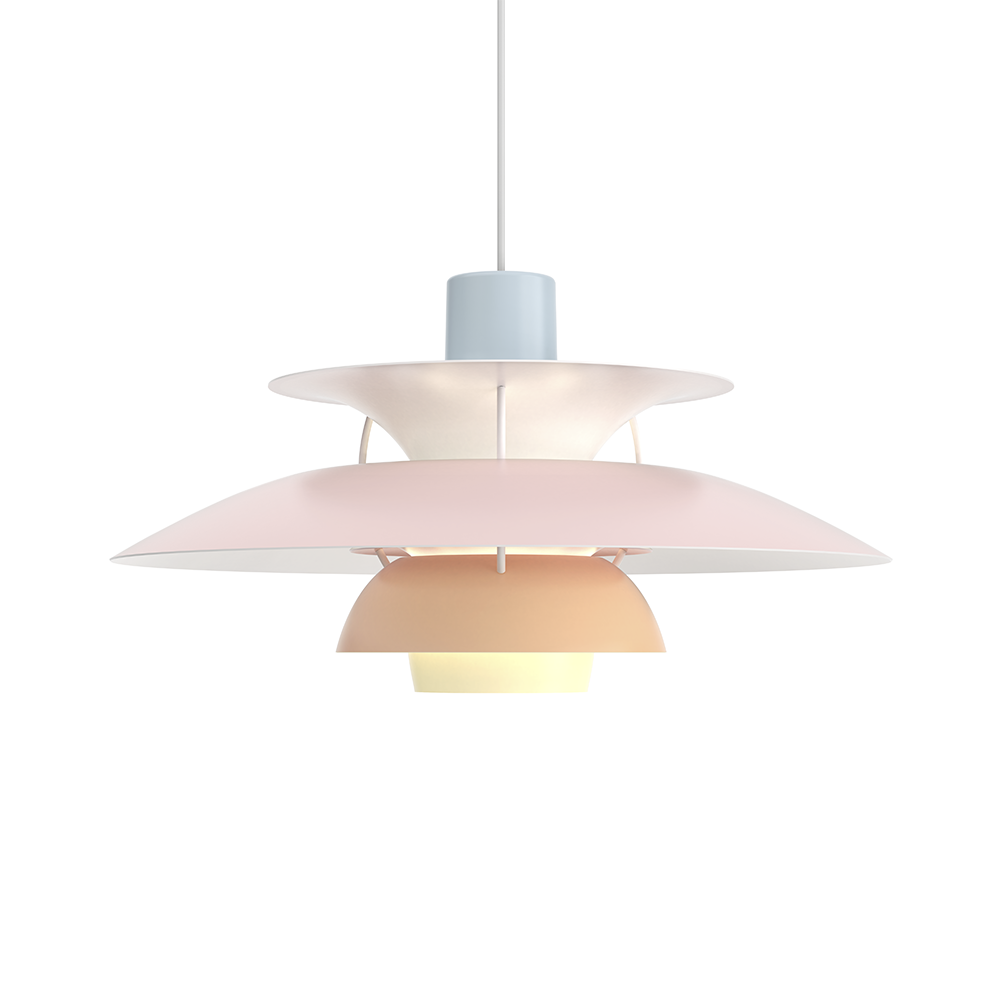 PH 5 Pendant pastels (several colors) - Louis Poulsen - 3