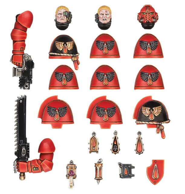 Warhammer 41-30 Blood angels, primaris upgrades - Robbis Hobby Shop