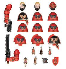 Warhammer 41-30 Blood angels, primaris upgrades