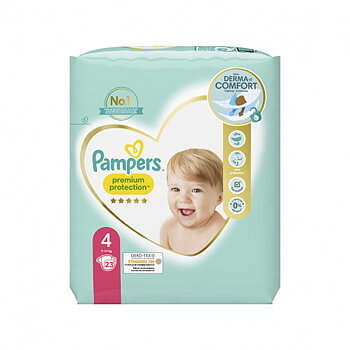 Pampers blöja p.protection 9-14kg 23st
