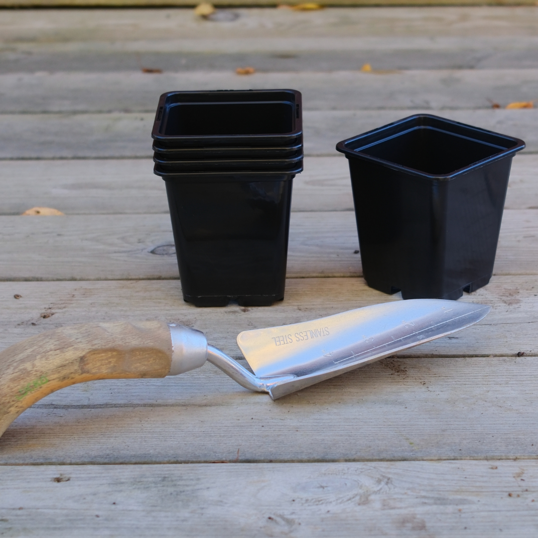 Kraftig Plastkruka - 9x9x10cm