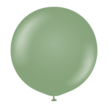 Premium Stora Latexballonger Eucalyptus