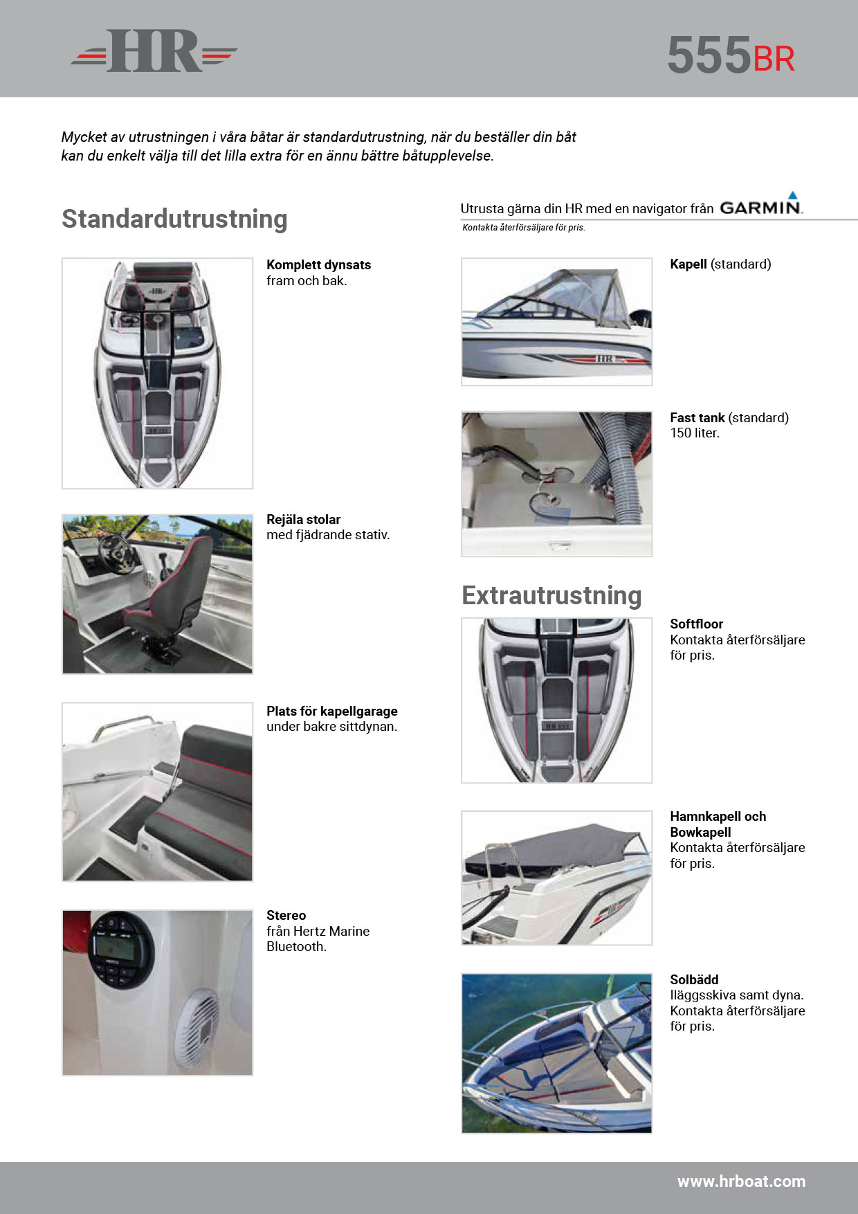 HR 555br produktblad - 2