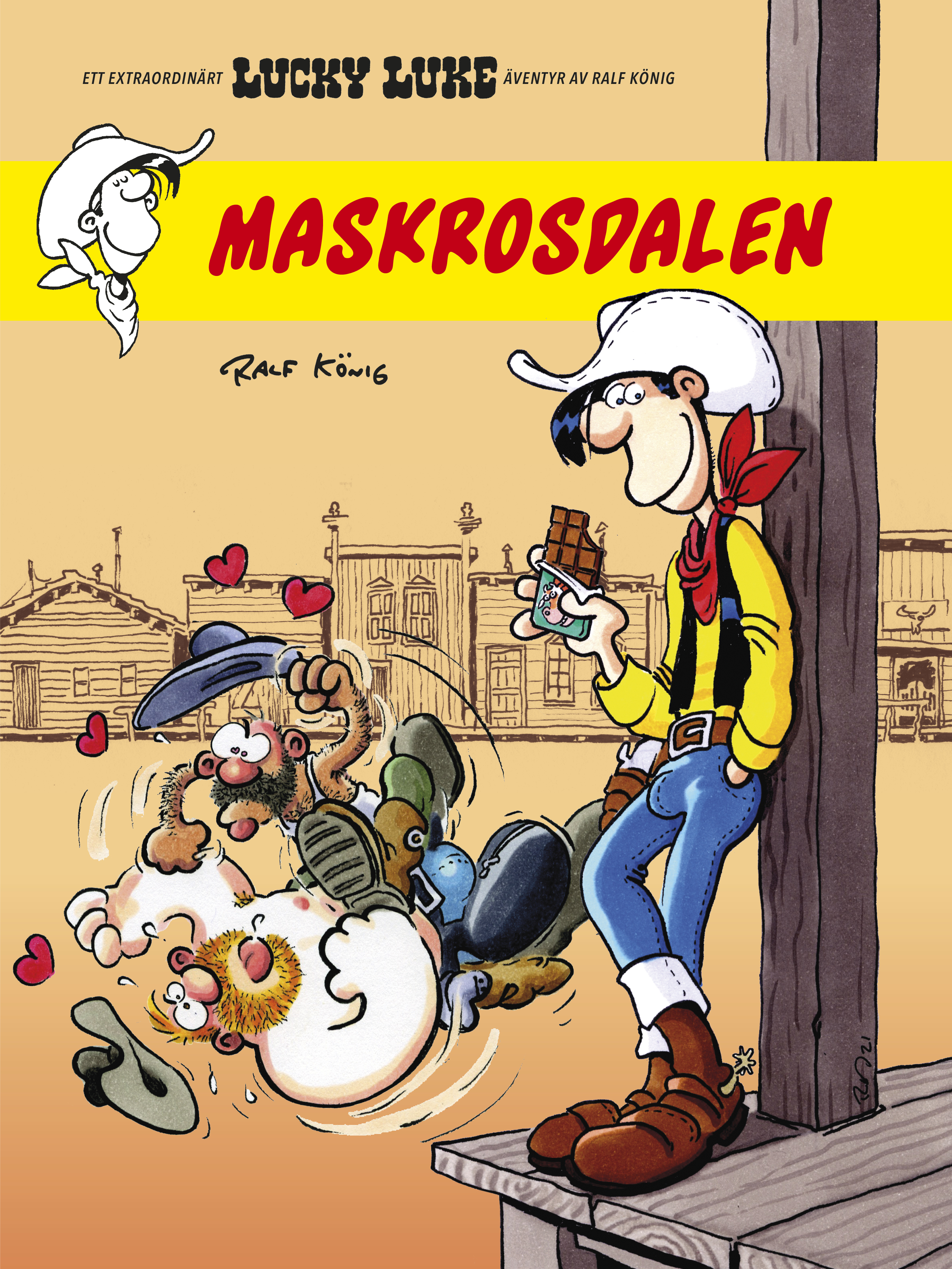 Lucky Luke, Maskrosdalen