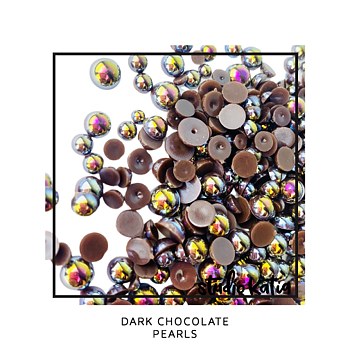 STUDIO KATIA -DARK CHOCOLATE PEARLS