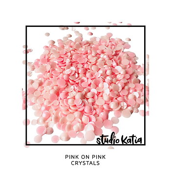 STUDIO KATIA -PINK ON PINK CRYSTALS