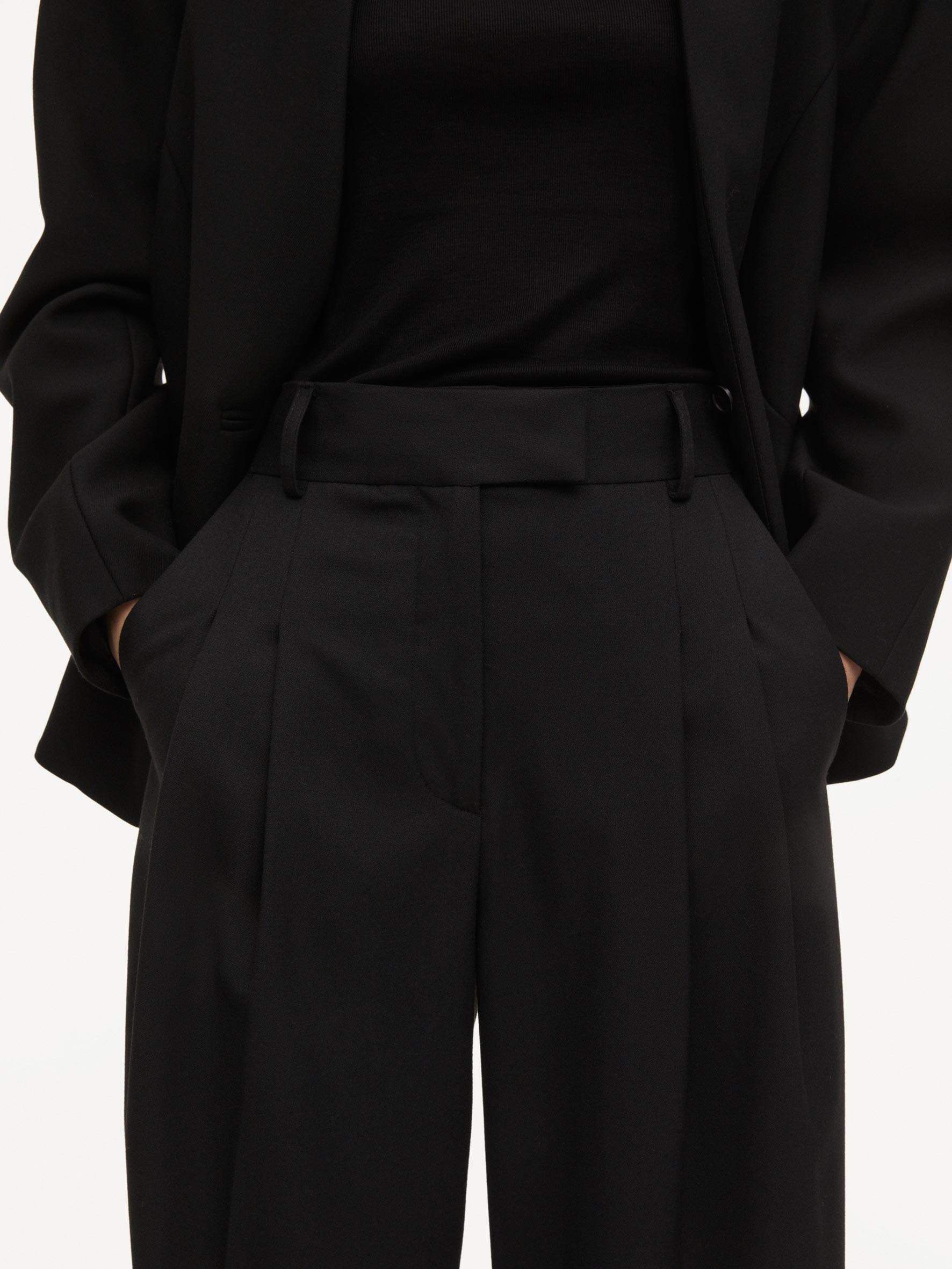 By Malene Birger Cymbaria high-waist trousers black - 4