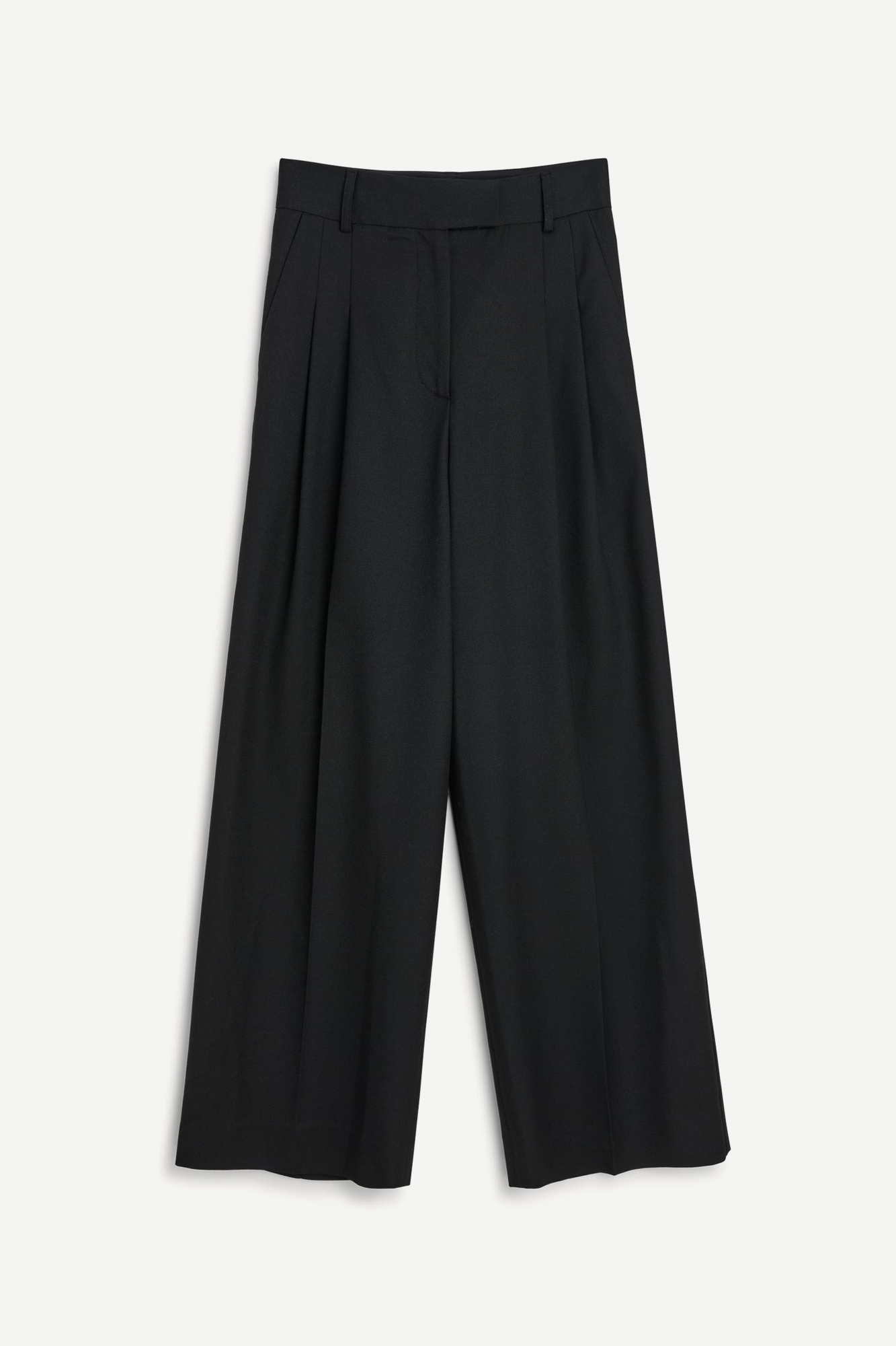 By Malene Birger Cymbaria high-waist trousers black