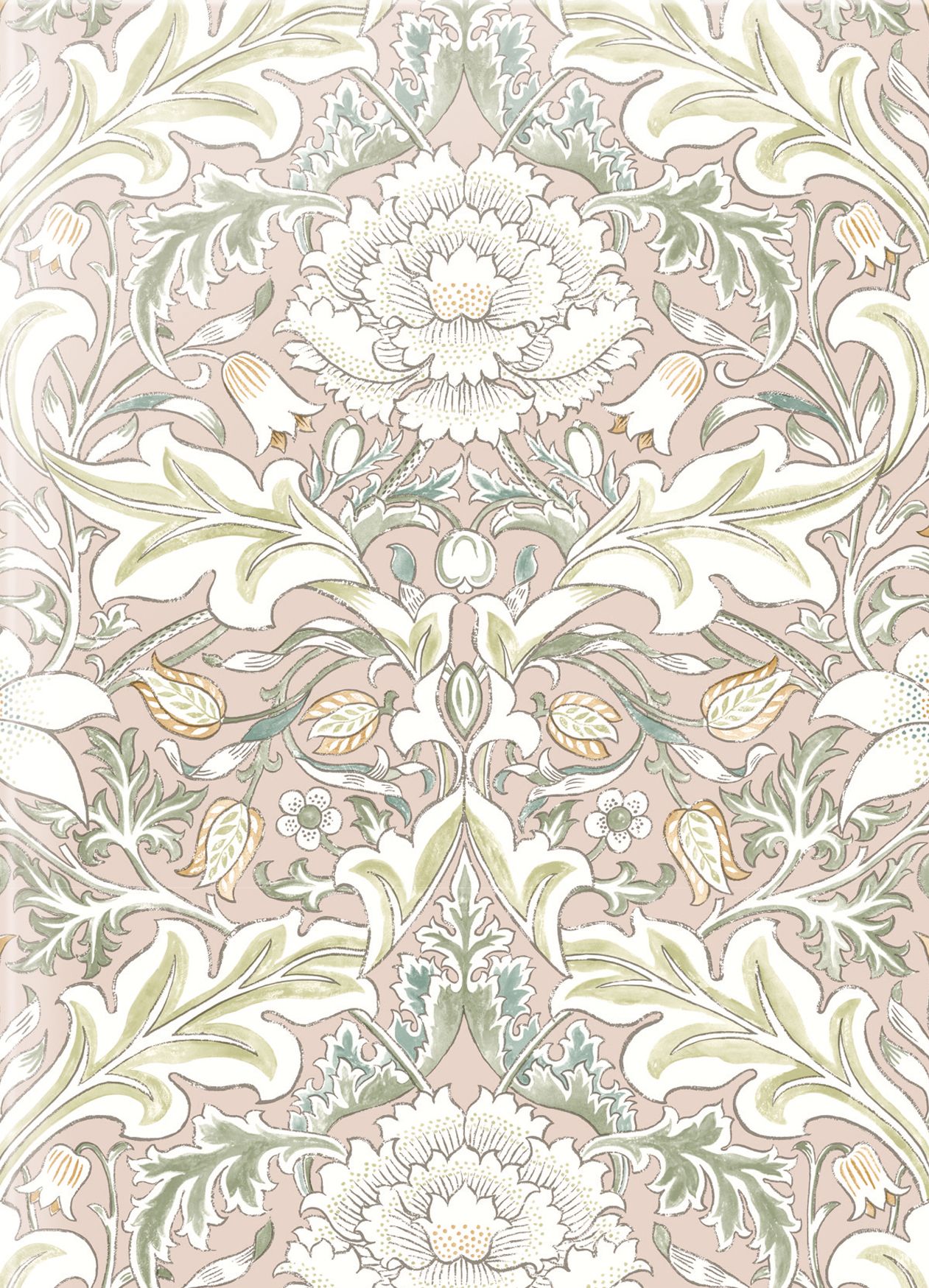 A6 Notebook set, William Morris - 3