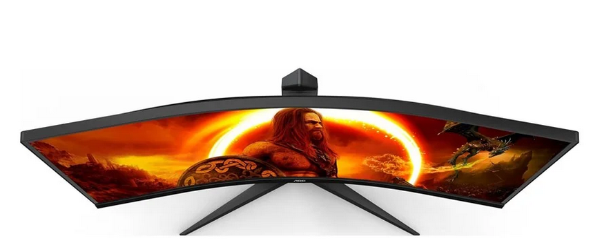 AOC 34" Curved Gamingskärm | 3440x1440 VA  | 180hz | 1ms | HDR | HDMI/DP | - 2