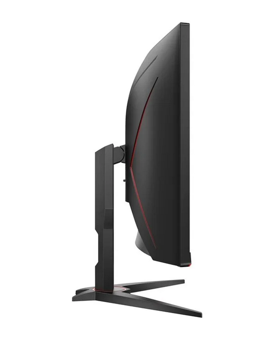 AOC 34" Curved Gamingskärm | 3440x1440 VA  | 180hz | 1ms | HDR | HDMI/DP | - 4