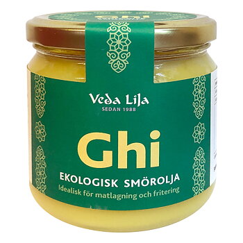 Ghi (ghee), ekologisk 300 ml, Veda Lila
