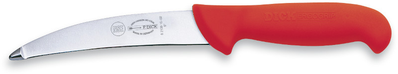 Belly knife Dick 8213915-03, 15 cm metal tip / RED