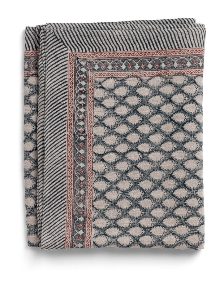 Chamois-linneduk-cypress-navy  - 7