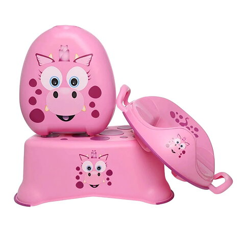 My Carry Potty Potträningskit Rosa Drake 3-pack