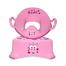 Toalettsits & Badrumspall Rosa Drake 3-pack